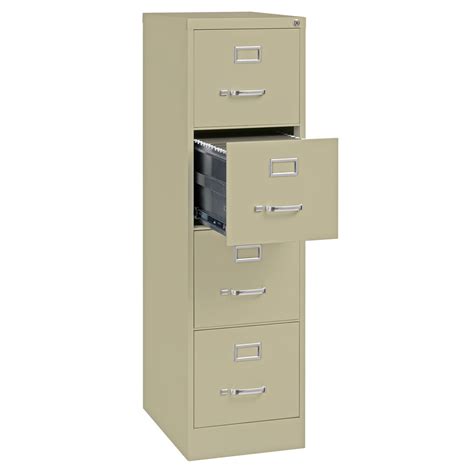 hirsh-industries-4-drawer-steel-file-cabinet|four drawer vertical file cabinet.